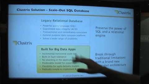 Clustrix talks big data solutions at Cloud Expo 2012