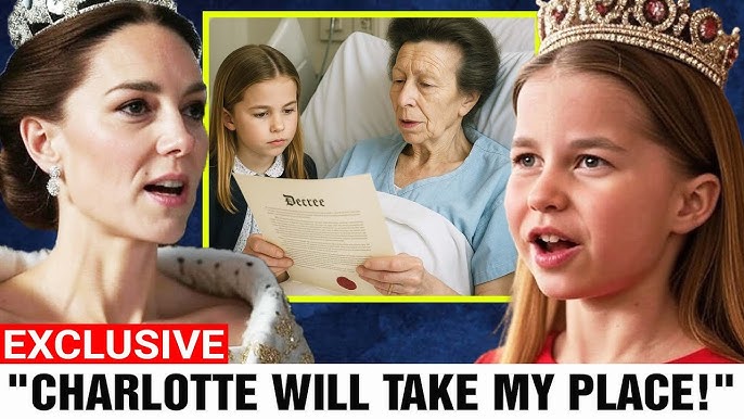 Minutes Ago: Princess Anne Announces Dementia Battle, Names Princess  Charlotte Her Successor - YouTube