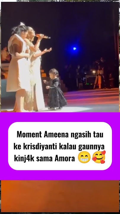 Lucu sekali amena #viralvideo #shortvideo #ameena #attahalilintar #aurelhermansyah