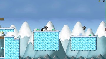 SuperTux 0.4.0 Icy Island computer speedrun