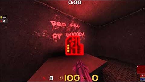 Quake Live Easter Egg (Red Key of DOOM Spooky Secret Room)