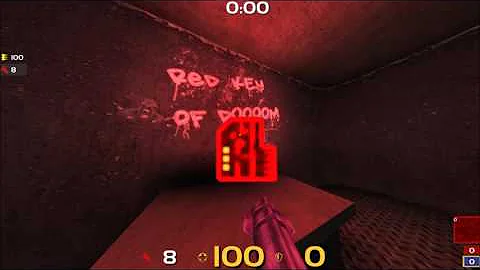 Quake Live Easter Egg (Red Key of DOOM Spooky Secret Room)