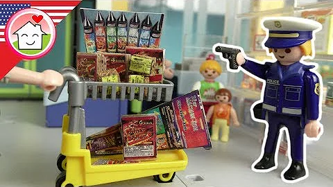 Playmobil Police Chief Overbeck and the Big Bang a...