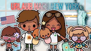 WIR FLIEGEN NACH NEW YORK ✈️🇺🇸 | URLAUBSROUTINE/ GESCHICHTE | TOCA BOCA STORY DEUTSCH