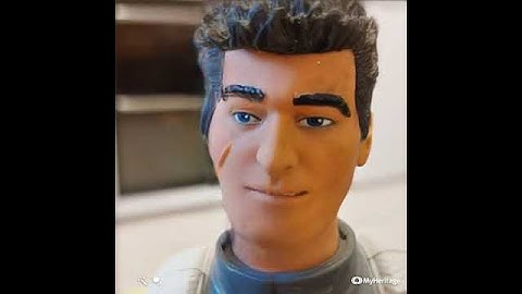 Animated Action Man produced with Deep-Nostalgia