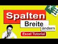 Spalten &amp; Zeilen in Sekunden anpassen: Der ultimative Excel-Trick