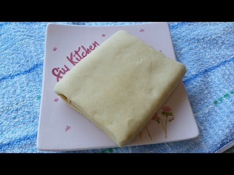 How to make Easy and simple puff pastry (簡易千層酥皮)
