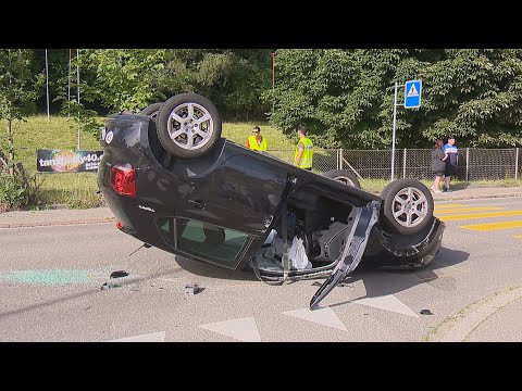 Aadorf TG: Unfall fordert zwei Verletzte