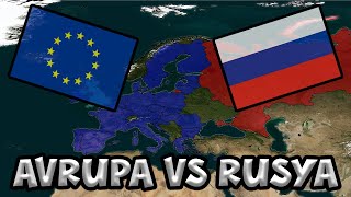 Büyük Avrupa Savaşı! | Rusya vs Avrupa Birliği ! | Savaş Senaryosu