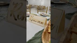 Reserved Signs DIY #wedding #howto #misquinces #quince #firstcommunion #cuteideas #papercraft #diy