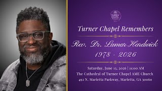🕊️ In Loving Memory of Rev. Dr. Lamar Hardwick🕊️