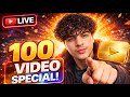 100 Videos………… + each sub = 10 pushups (Again)
