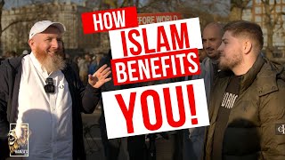 Why ISLAM is the BEST Way of Life! | Speakers Corner