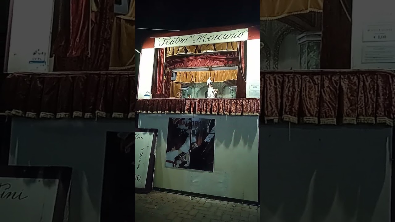 Pulcinella Teatro Mercurio Lungomare Italia Sapri spettacoli 21:30-22:30-23:30