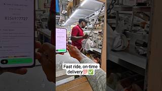 Fast ride, on-time delivery ✅ || Zomato delivery #zomato #ytshorts #shorts #viral