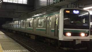 【JR】E501系K-752 友部発車