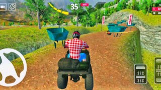Quad ATV Bike Mountain Desert Offroad Driving Game | ATV Bike Road Racer Game | Racing ATV Bike 3D screenshot 4