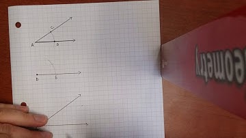 Geometry -  copy and bisect angles