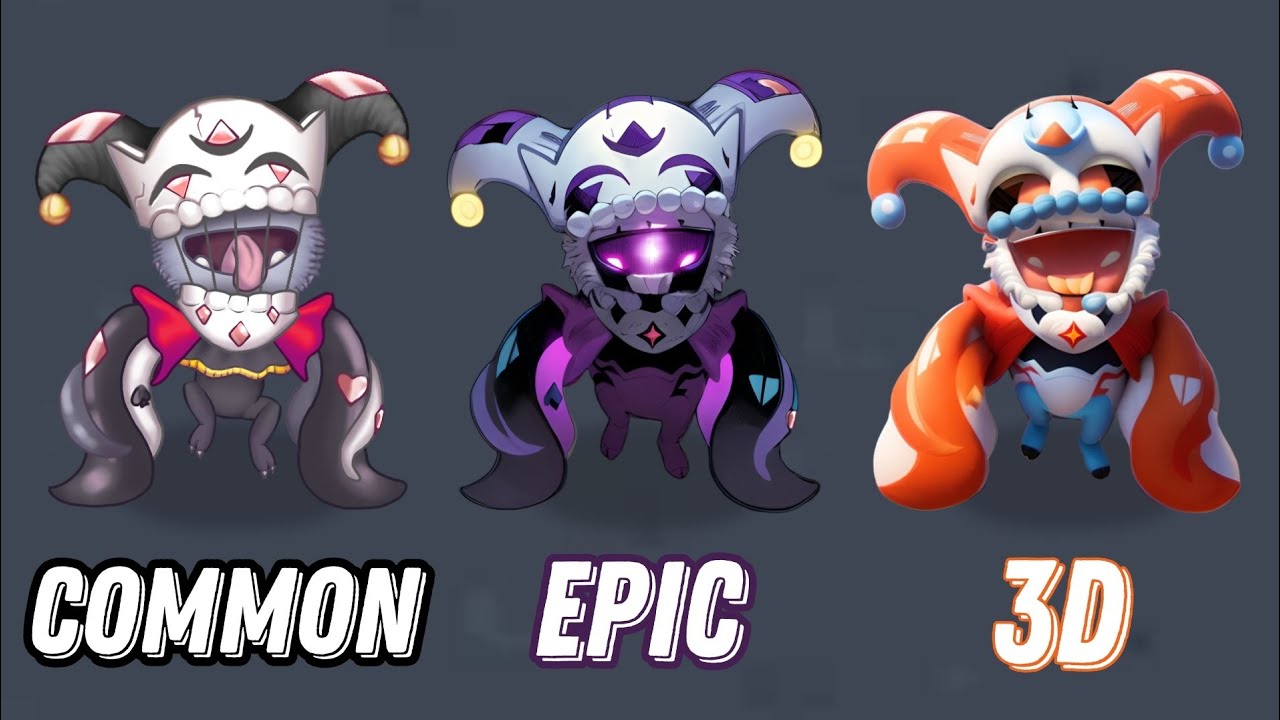 Fhooldjuu in different variations | my singing monsters | There Theremind MSM