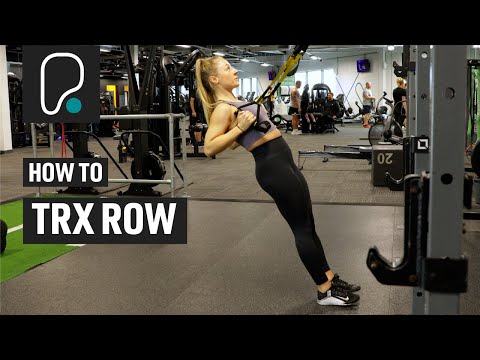 The TRX Row Is the Back Workout Swap You Need in Your Life - Form