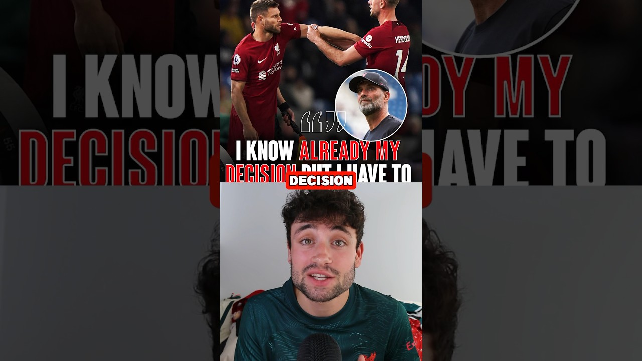 Klopp ALREADY Chose the next Liverpool Captain ©️🔴👀