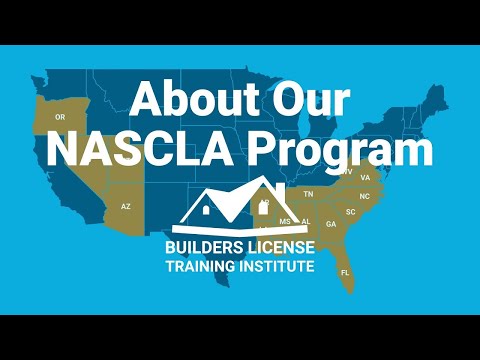 NASCLA Commercial Contractor Exam Prep