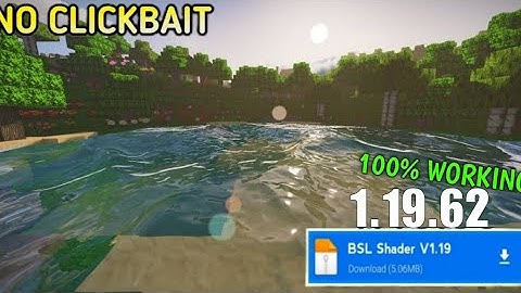 FINALLY RELEASED! 🥰 || BSL SHADER FOR Minecraft PE 1.19 || REAL BSL IN MCPE
