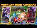 TOP 1 GLOBAL FANNY VS PRO SUPREME HAYABUSA?! TROLL MODE : ON | Mobile Legends