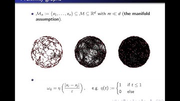 Nicolás García Trillos - Regularity theory and uniform convergence of graph Laplacian eigenvectors
