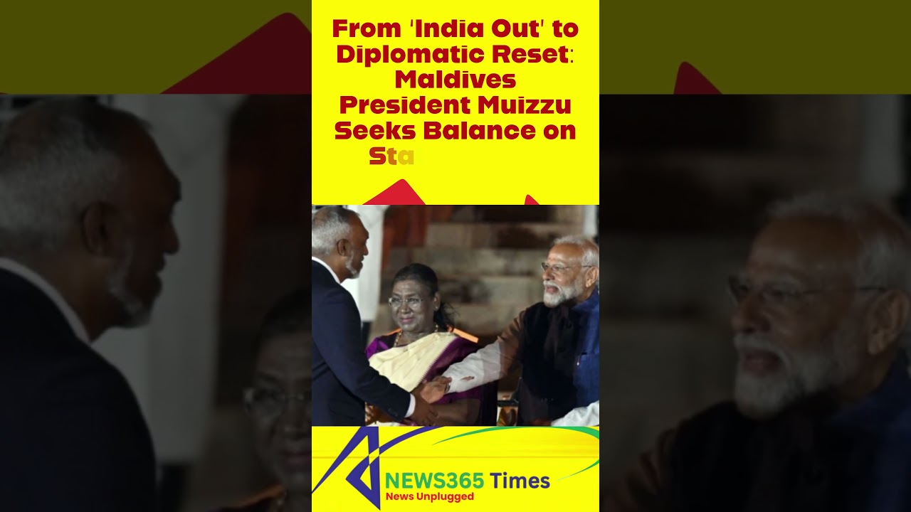 Maldives President Muizzu Seeks Balance on State Visit to Bharat  