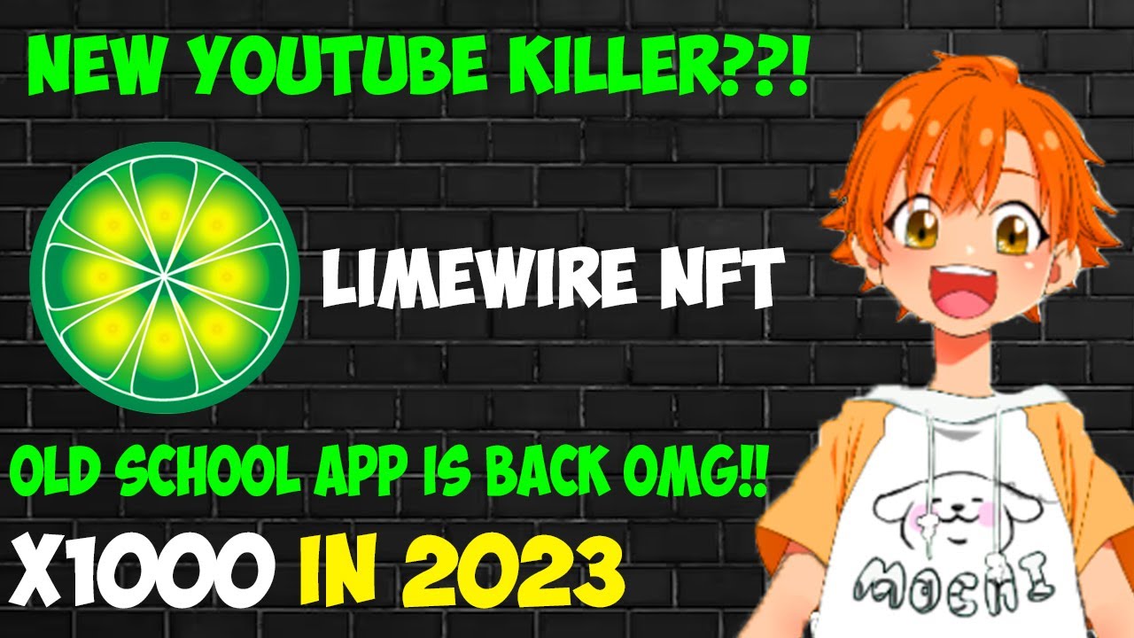 LIMEWIRE next YOUTUBE KILLER?old school app is back | BLOCKCHAIN NFT for Artist PAID(10,000 DOLLARS)