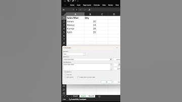 How To Consolidate Data From Different Worksheet in MS Excel