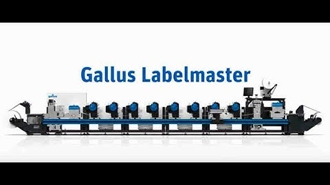 Gallus Labelmaster Premiere
