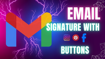 Email Signature: Boost Your Professional Image with Social Media Icons | Email Makeover Tutorial