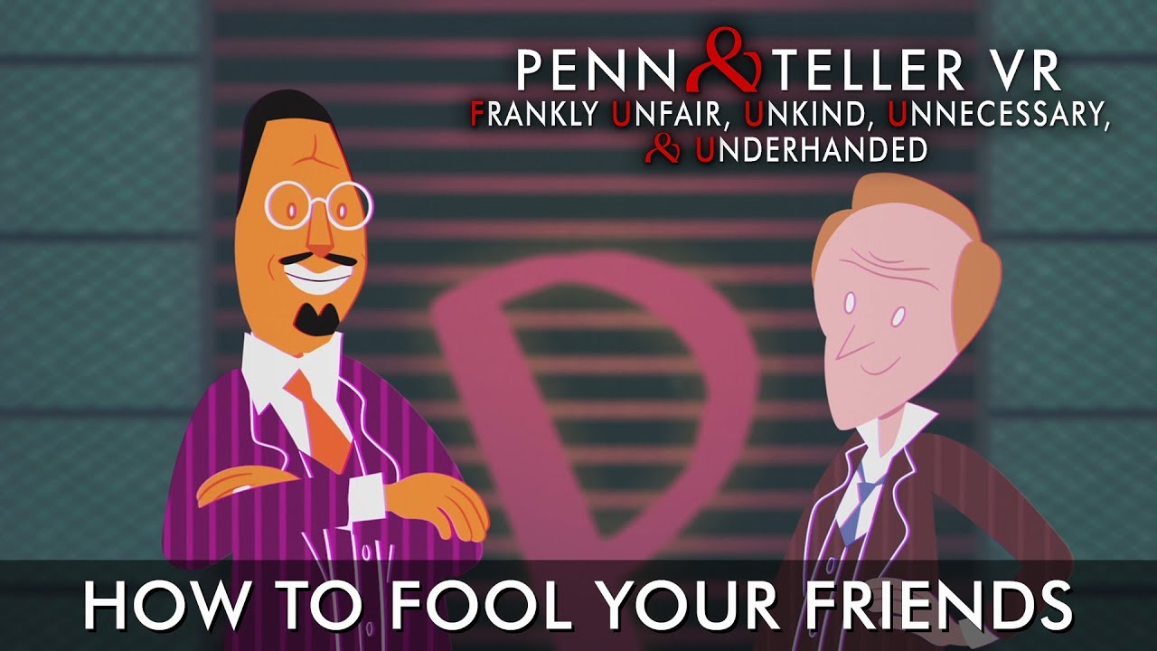 続報 ペン テラーのvrゲーム Penn Teller Vr F U U U U が正式アナウンス 発売は6月27日 Doope