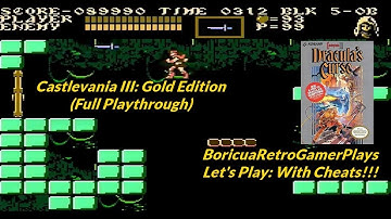 Castlevania III: Gold Edition (Castlevania III NES Hack) [With cheats]