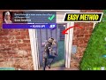 How to EASILY Burst through a door under the effect of Pepper Mint Fortnite