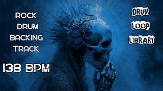 138 BPM Rock Drum Backing Track | Steady Alternative Groove