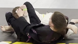 Mixed Brazilian Jiu-Jitsu Caylee Preston Armbar Win