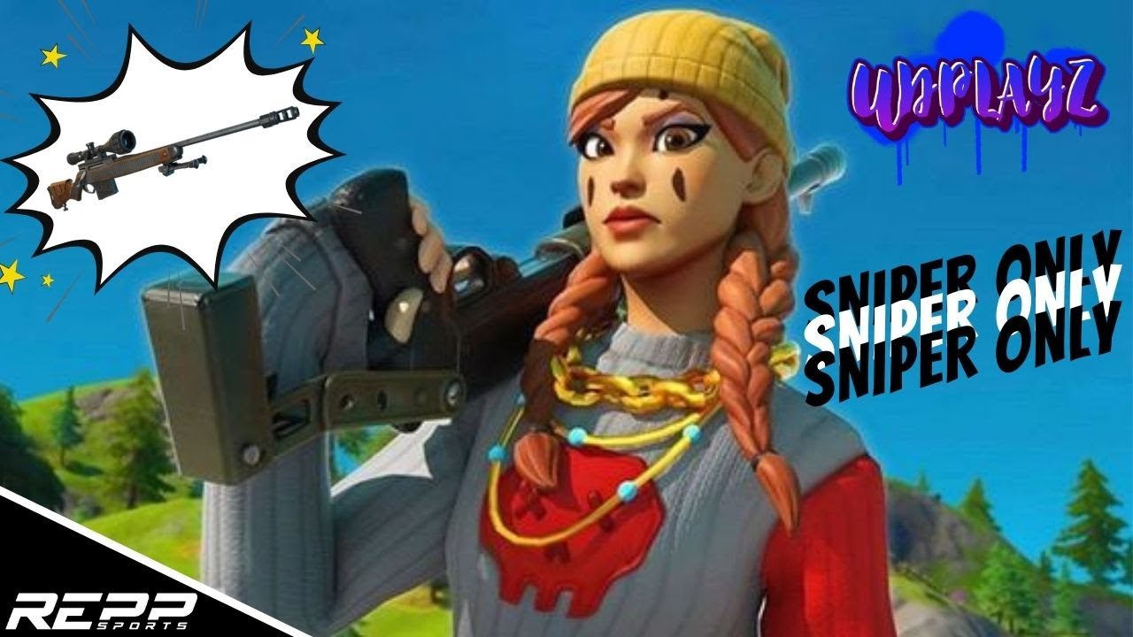 SNIPERS ONLY TILL A WIN!! I Fortnite Solos - YouTube