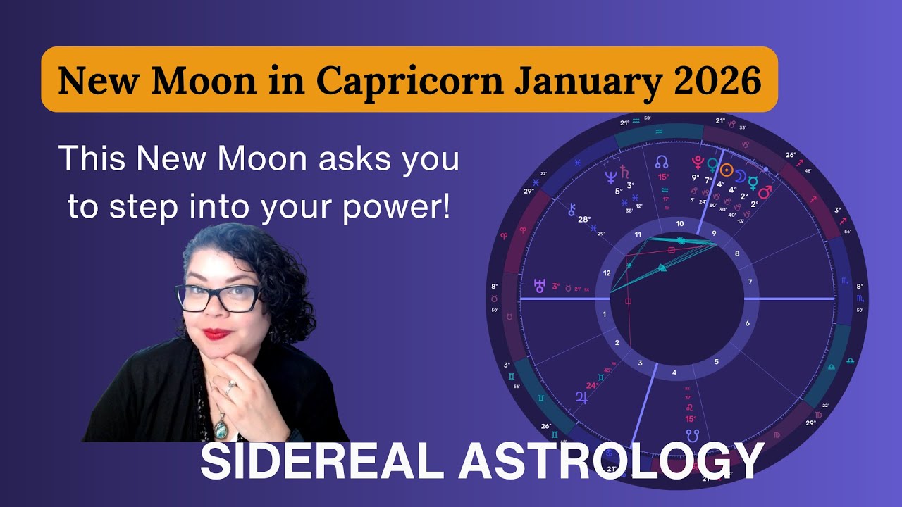 New Moon in Capricorn January 2026 (Stepping into Your Power) - YouTube