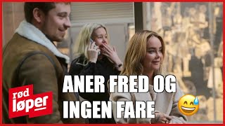 Sophie Elise og Isak Dreyer overraskes på åpen gate