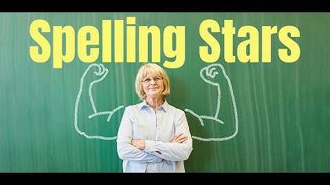 Spelling Stars Online Spelling Program