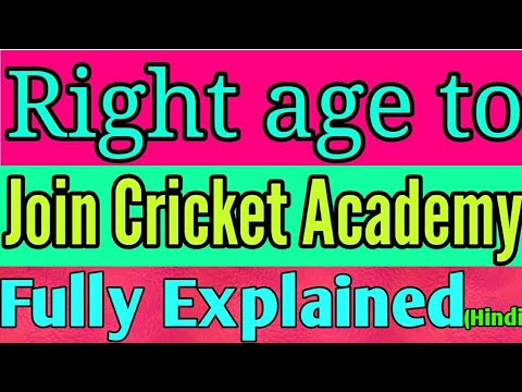 Image result for What is the maximum limit age to join cricket coaching?