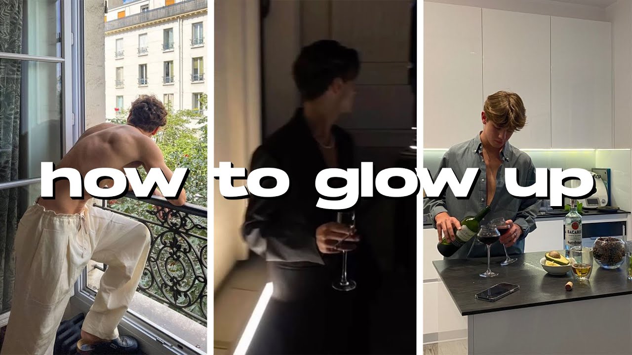 how to glow up as a guy - YouTube