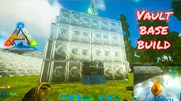 ! Best PVP vault Base 2021 Tutorial and Tips🤗 #arkmobile #kkgyt