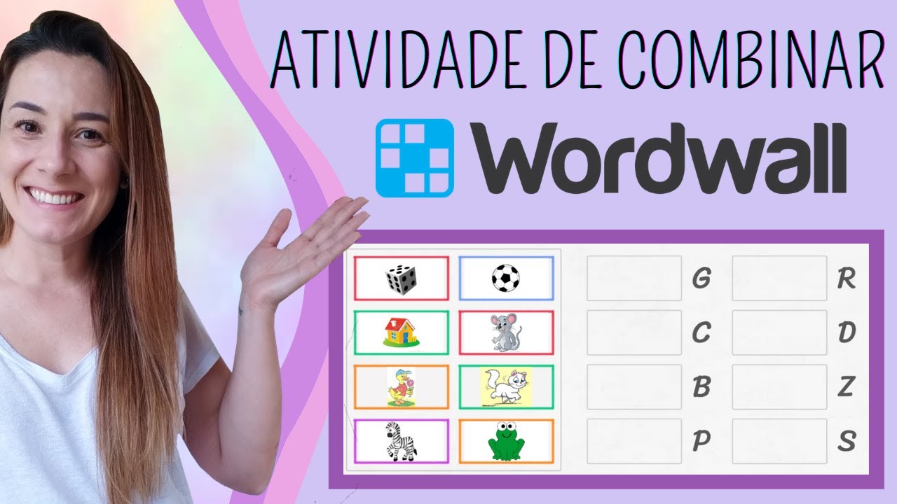 Atividade de COMBINAR no Wordwall 