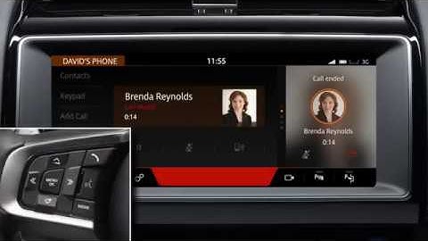 How to operate your phone using InControl Touch Pro | Jaguar F-PACE (16MY)