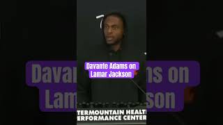 Davante Adams on Lamar: “Best Ball Carrier Ever” screenshot 2