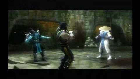MK: SM - Sub-Zero & Scorpion at Goro